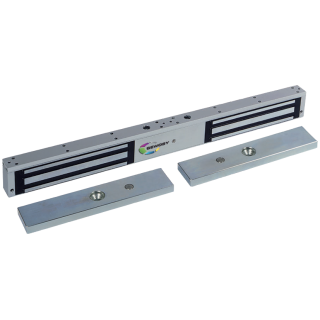 Ventouse Électromagnétique Applique Double 2X300 Dan 12-24V Dc+C