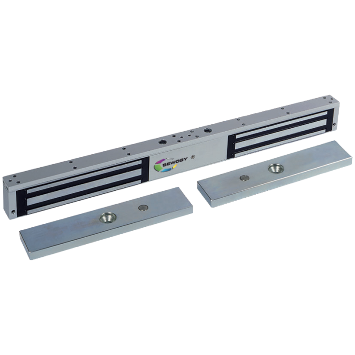 Ventouse Électromagnétique Applique Double 2X300 Dan 12-24V Dc+C