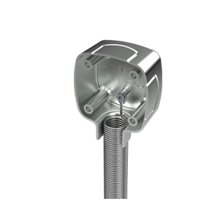 Passage de cable en applique Diametre 13 mm +Ressort Inox 40 cm*