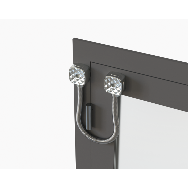 Passage de cable en applique Diametre 13 mm +Ressort Inox 40 cm*