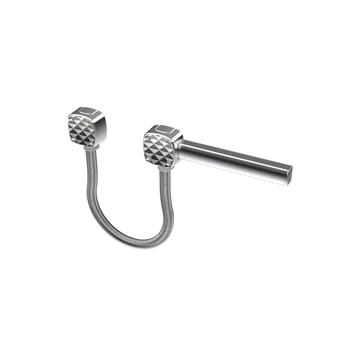 Goulotte Aluminium 1 Mètre + Capuchon De Finition Pour Série Eflex