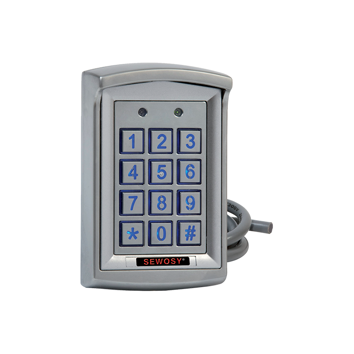 CLAVIER à CODE  lumineux  zamak*