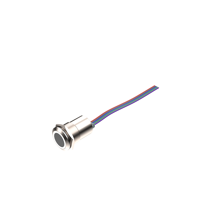Bouton poussoir lumineux infra rouge bicolore 12/24V DC