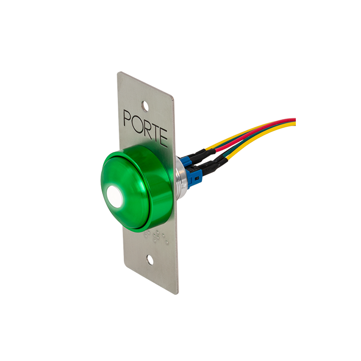 BP CHAMPIGN+PLAQUE ETROITE PORTE ET BRAILLE PORTE+BUZZER LED