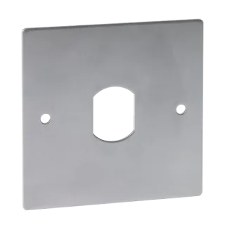 Plaque Inox Avec Empreinte Pour Tête De Lecture