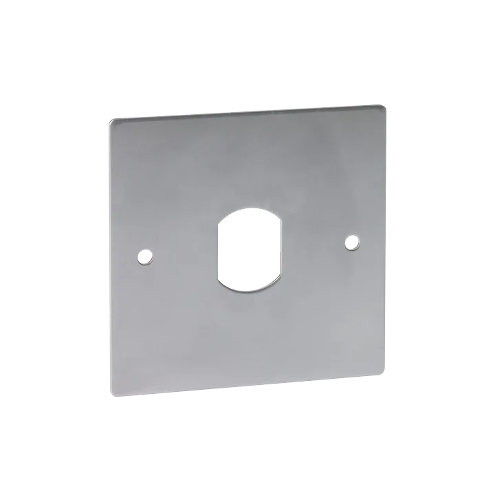 Plaque Inox Avec Empreinte Pour Tête De Lecture