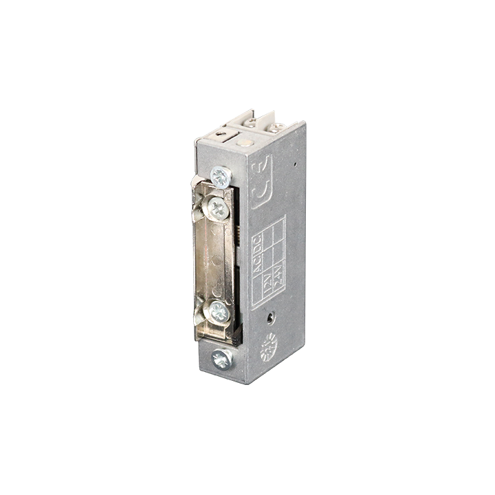 Gâche électrique 1 ROUREG étroite OPEM 8/12V AC/DC