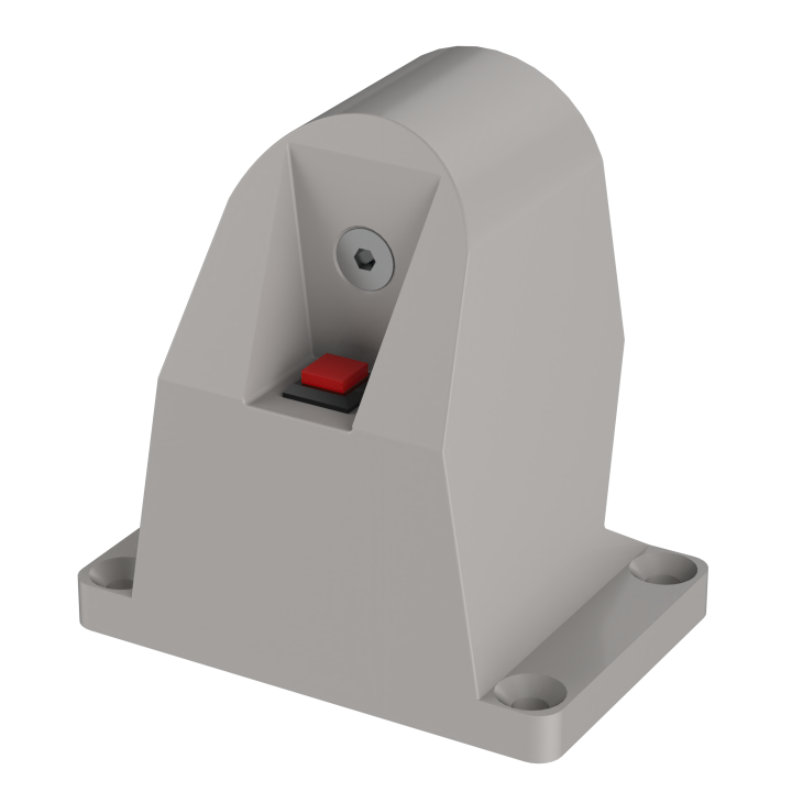 Ventouse Maintien De Porte Ouverte Sol En Applique Bi-Tension