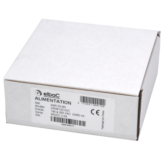 Alimentation 48Vdc 120W Rail Din Boite 1 Pc