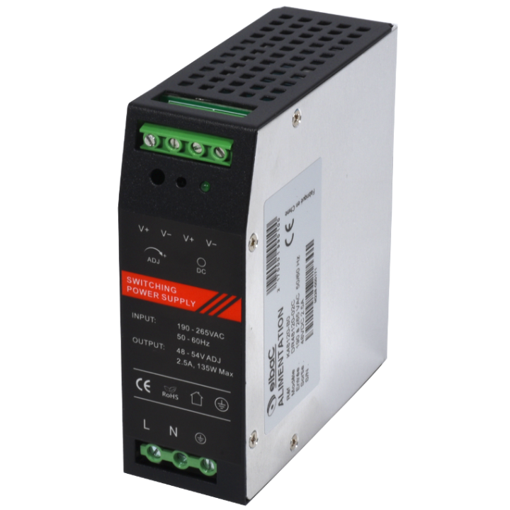 Alimentation 48Vdc 120W Rail Din Boite 1 Pc