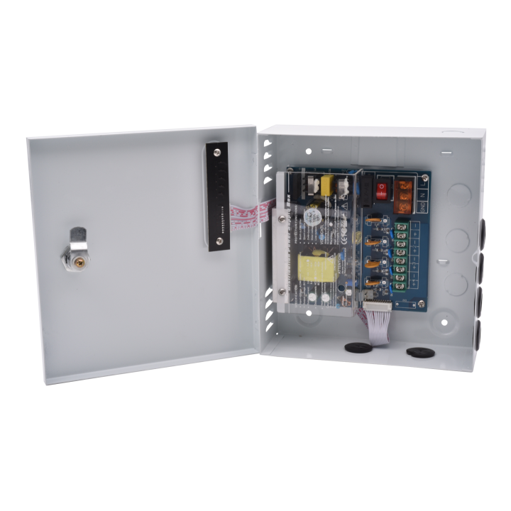 Alimentation Murale 12Vdc 5A 4Voies Boite 1 Pc
