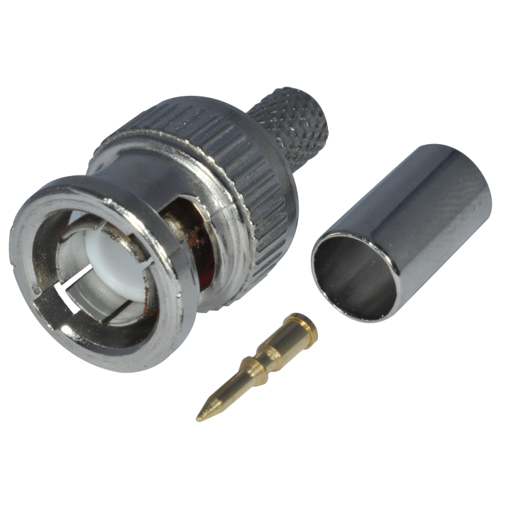 BNC MALE A SERTIR KX6 Boite 30 PC