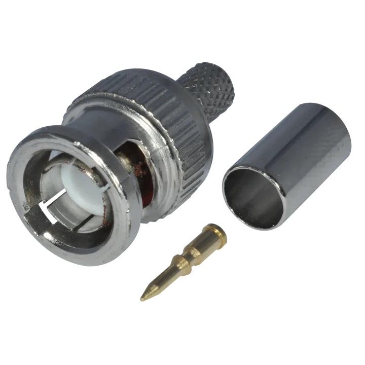 Bnc Male A Sertir Kx6 Boîte 30 Pc