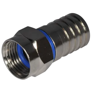 Connecteur F Male A Sertir Ø6.8Mm Boîte 100 Pc