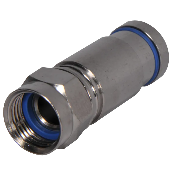 Fiche F À Compression Pour Câble 68 Mm Boîte De 50Pc