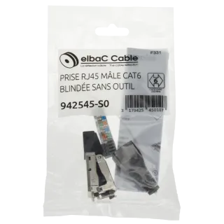 Connecteur Plug Rj45 Cat6 San Outil 942545