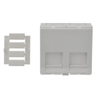 Plastron 45X45 2 Modules Incline Boîte 1 Pc