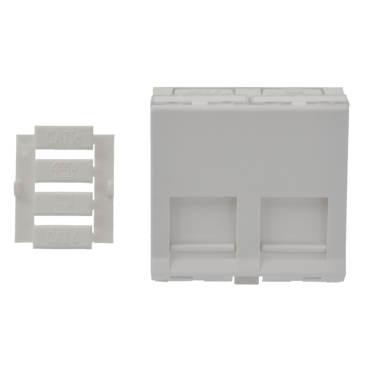 PLASTRON 45x45 2 MODULES INCLINE Boite 1 PC