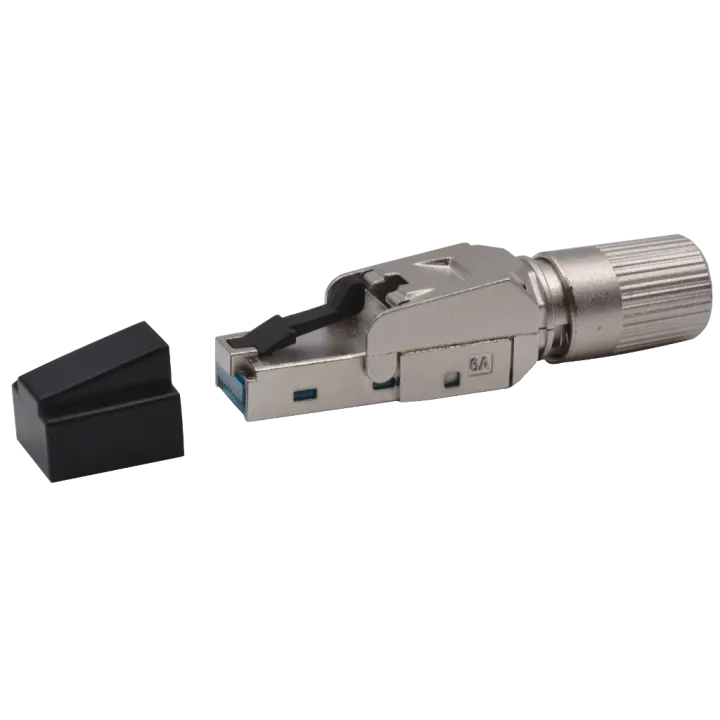 Rj45 Cat6A Male Sans Outil Sachet 1 Pc