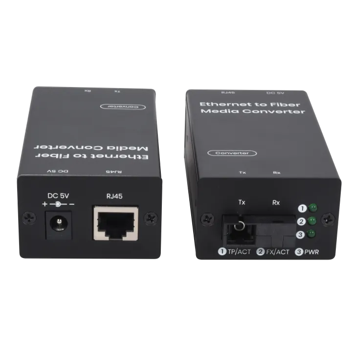 Kit Convertisseur Fibre 1000 Tx/Fx Sc Boîte 1 Kit