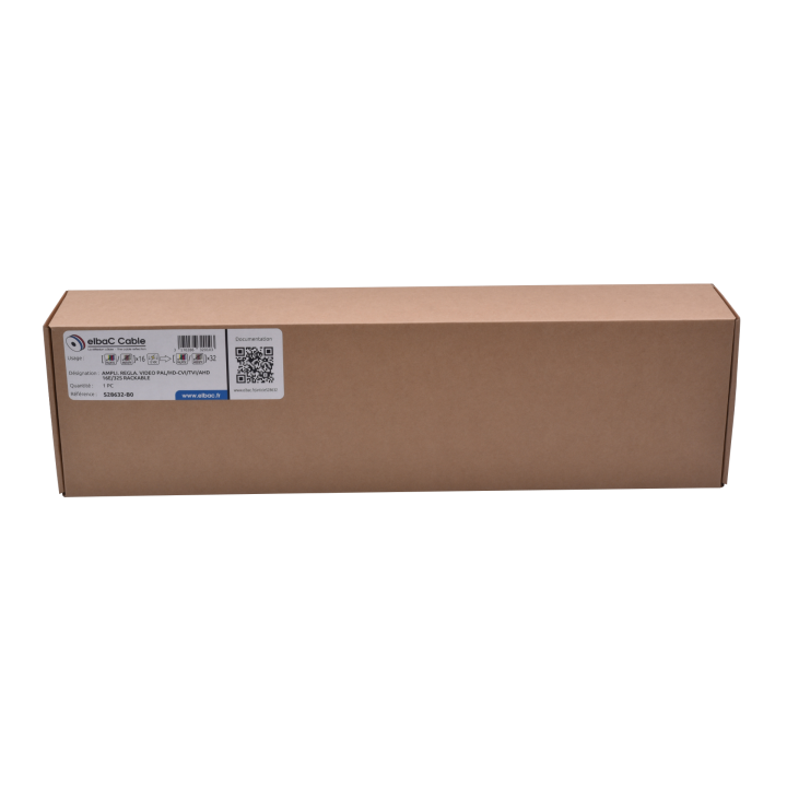 AMPLI. VIDEO PAL/CVI/TVI/AHD 16E/32S RACK. - CD1632HD Boite 1 PC