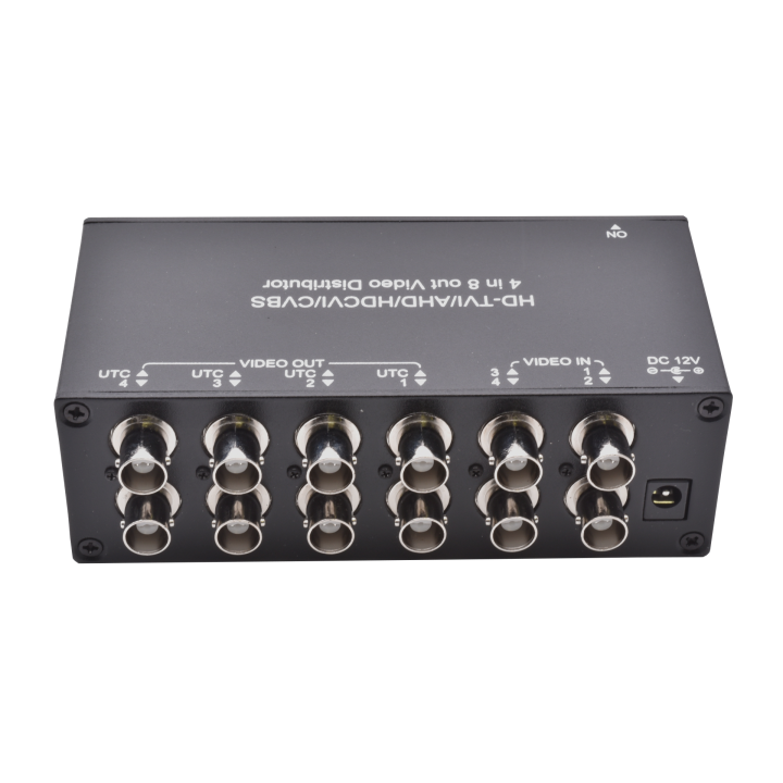 AMPLI. PAL/AHD/CVI/TVI 4E/8S - CD408HD Boite 1 PC