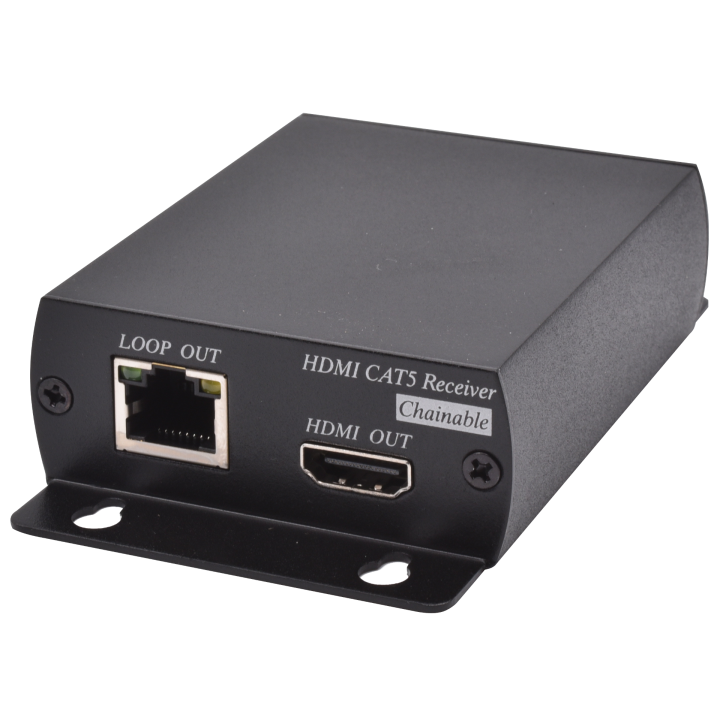 RECEPTEUR REPETEUR POUR DEPORT HDMI SUR RJ45 Boite 1 PC