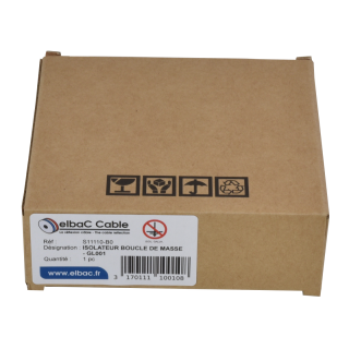 ISOLATEUR BOUCLE MASSE GL001 Boite 1 PC