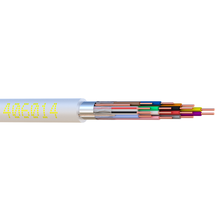 CABLE d' ALARME rigide  14c x 0.22 mm²    100m