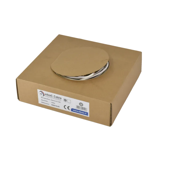 Câble D'S Alarme Rigide 10C X 022 Mm² 100M