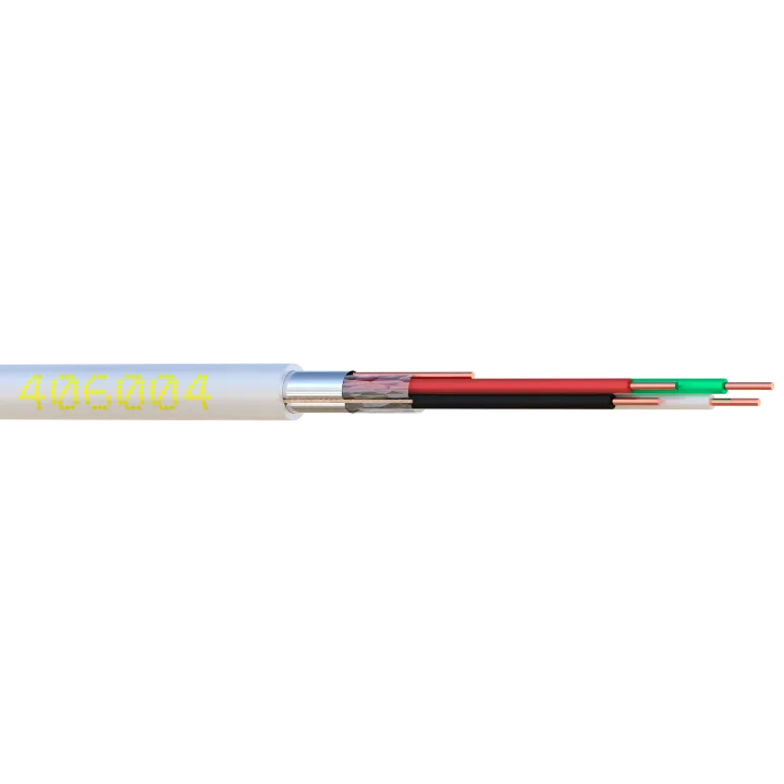 Câble Alarme Rigide 04C Awg24 Scr Boîte 100 M