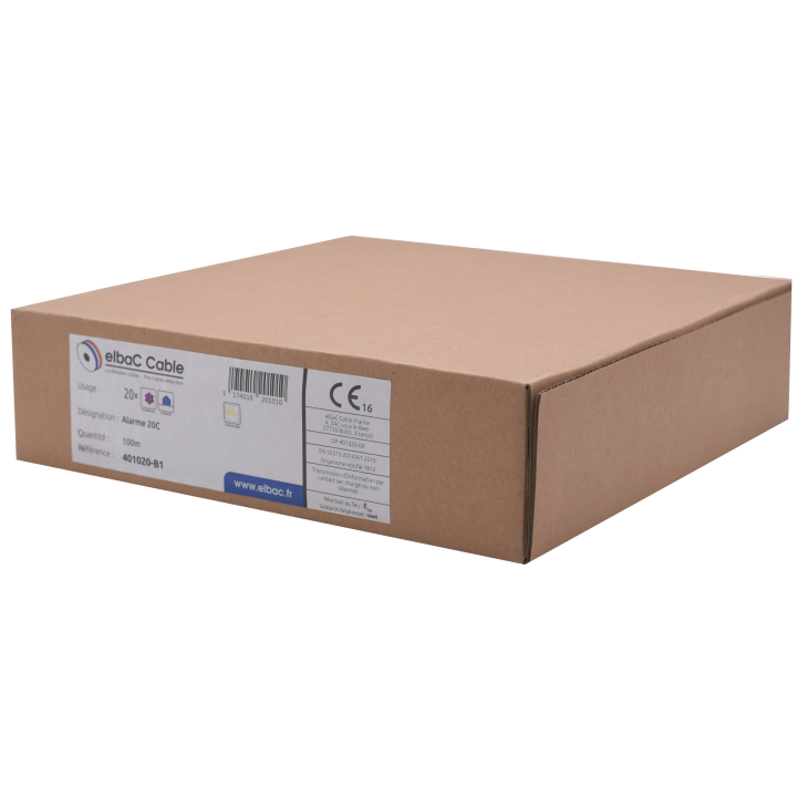 ALARME SOUPLE 20C Cu SCR Boite 100 M