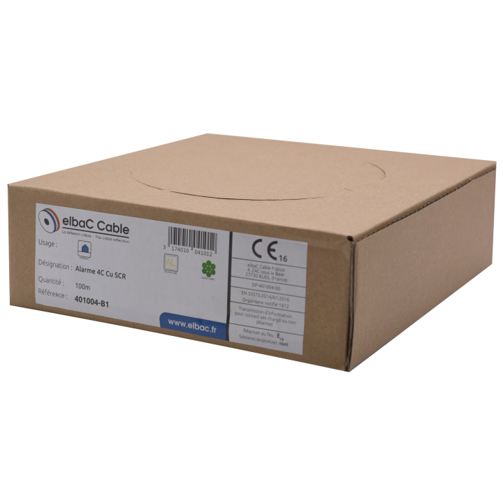 ALARME SOUPLE 06C Cu SCR Boite 100 M