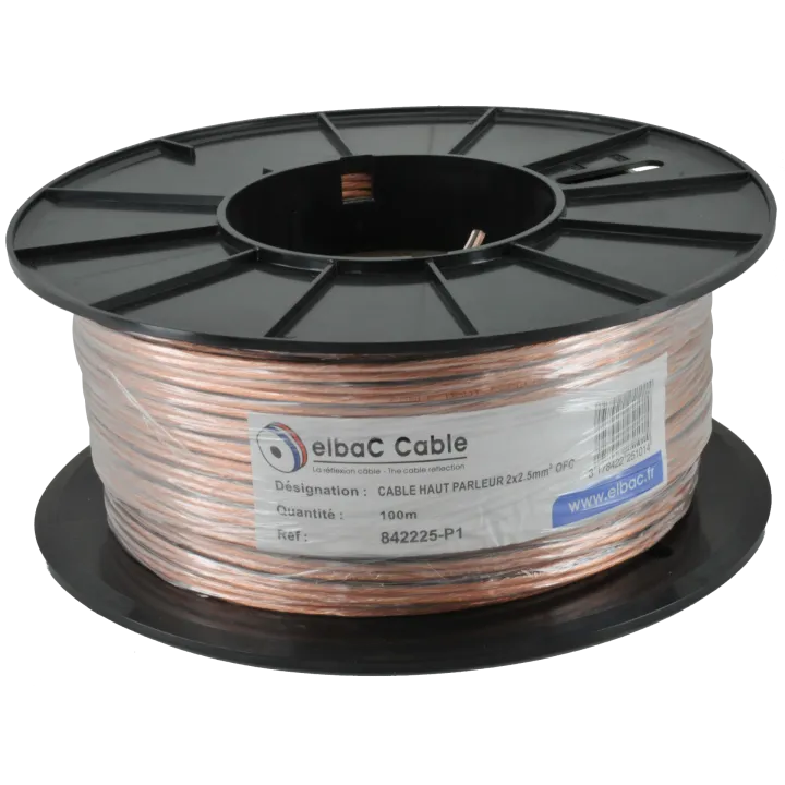 Câble Hp 2 X 25Mm² Gaine Transparente Les 100M 842225-P1