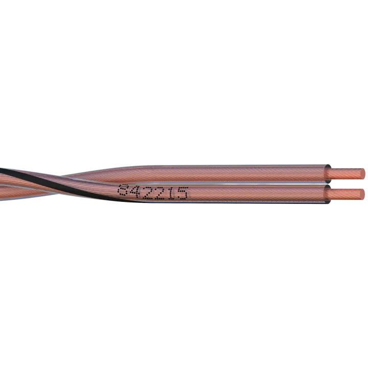 Câble Hp 2×1.5Mm2 Sg Transp Bob. Plas. 100 M