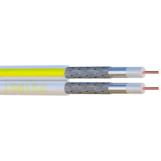 Câble Coaxial Twin 2 X 5Mm Le Rouleau De 100M