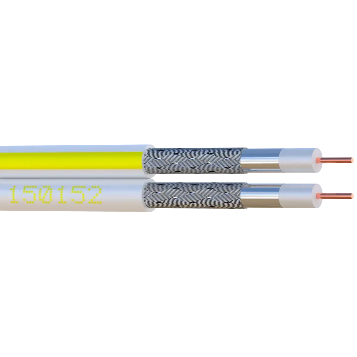 Câble Coaxial Twin 2 X 5Mm Le Rouleau De 100M