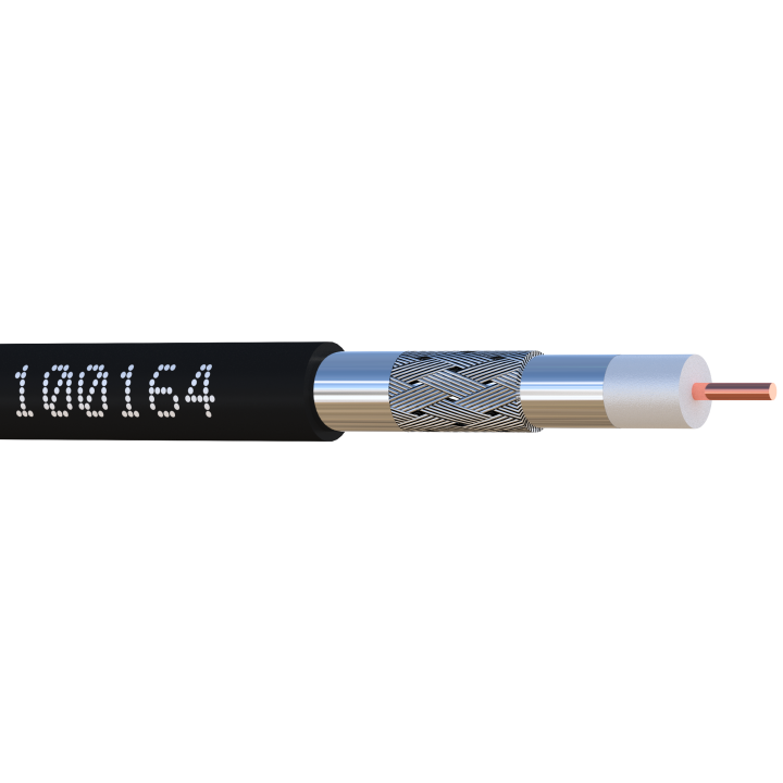 CABLE COAXIAL 17 PAtC classe A+ NOIR 100m