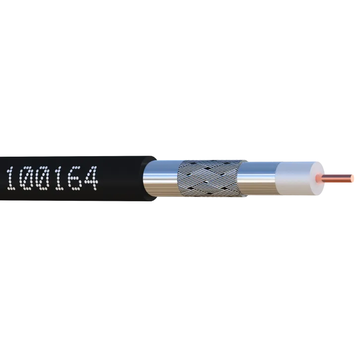 Câble Coaxial 17 Patc Classe A+ Noir 100M