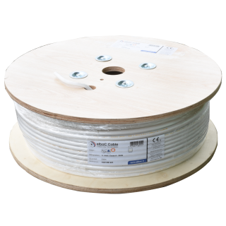 Cable Coax 11Vatc Classe A Blanc Bobine De 250 M