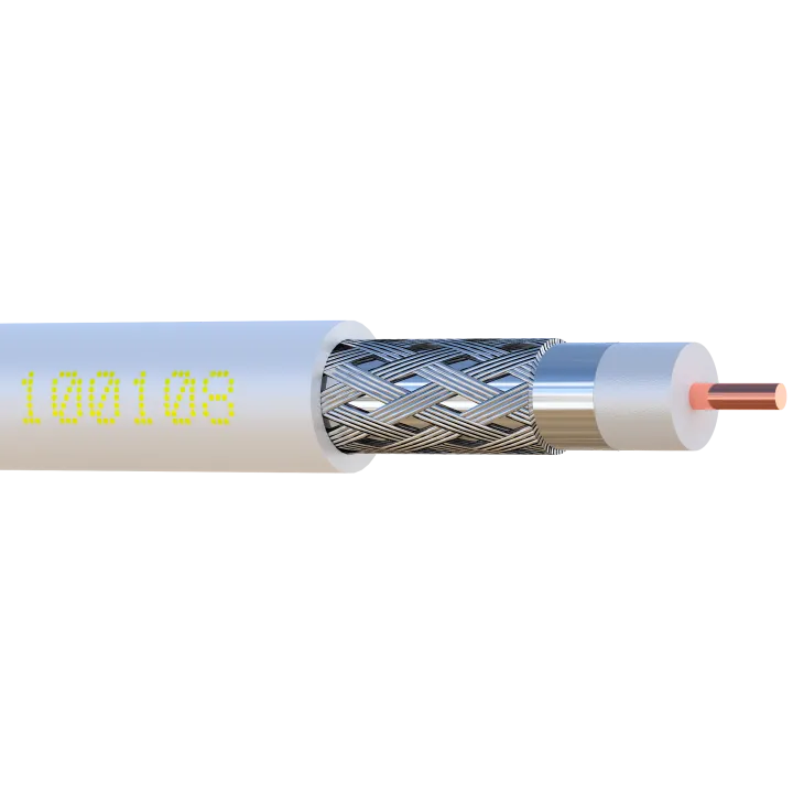 Câble Câble Coax 11Vatc Classe A Blanc Bobine De 250 M