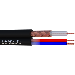 CABLE VIDEO KX6 + 2x0.75  Nappe  box de 150m.   169205-R1