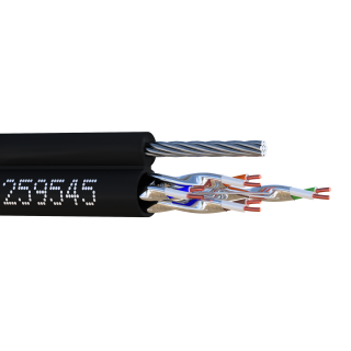 U/FTP CAT6A 500MHz AUTOPORTE Bob. bois 100 M