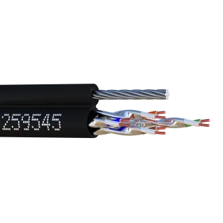Câble U/Ftp Cat6A 500Mhz Autoporte Bob. Bois 100 M