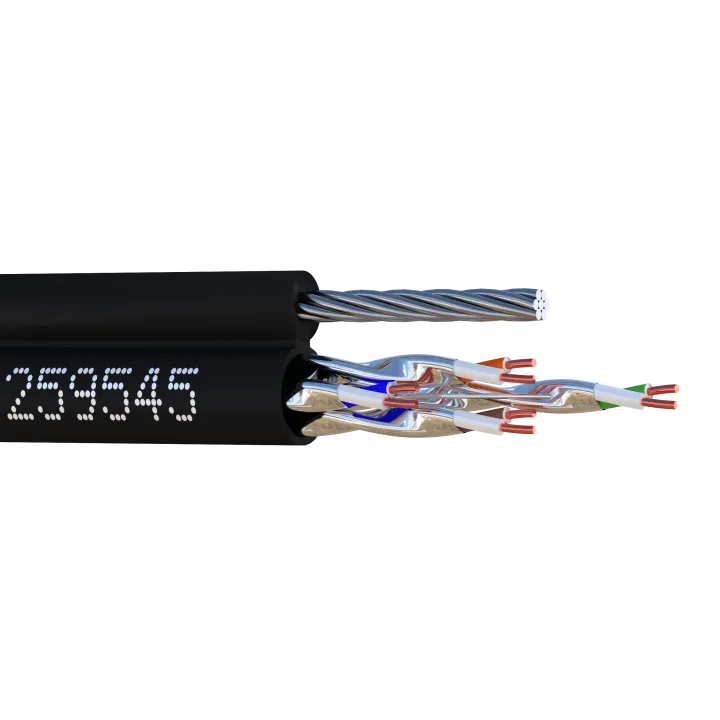 Câble U/Ftp Cat6A 500Mhz Autoporte Bob. Bois 100 M