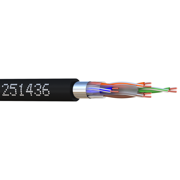 CABLE RESEAU cat5 F/UTP int./extérieur dév.250m 251436-R3