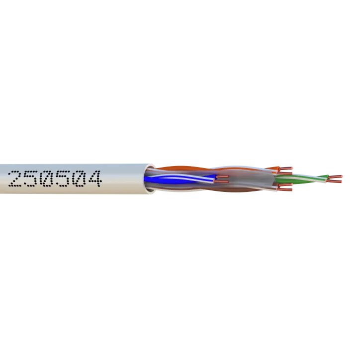 Câble Utp Cat6 Residentiel 70M Lszh Bob. Bois 500 M