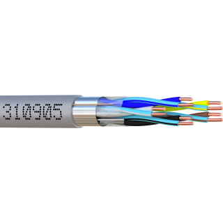 CABLE PORTIER-ALARME 5 paires AWG20  box de100m 310905-B1