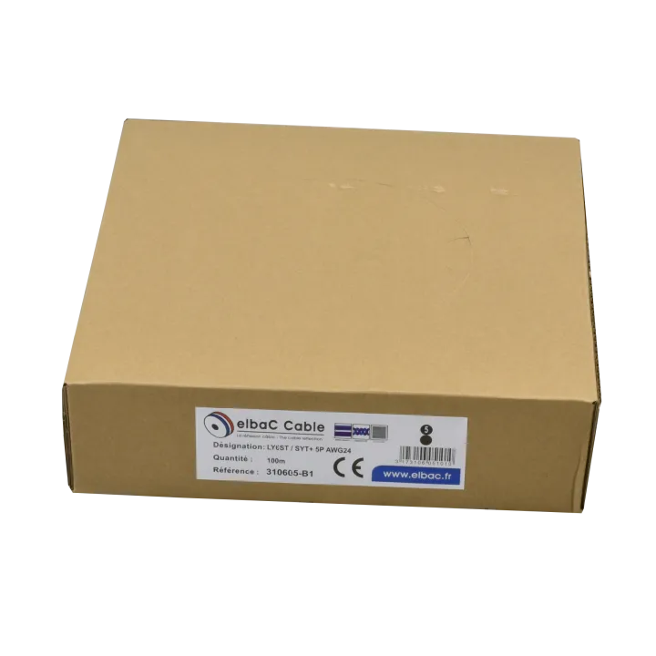 Câble Syt+/Ly6St 05P Awg24 Boîte 100 M