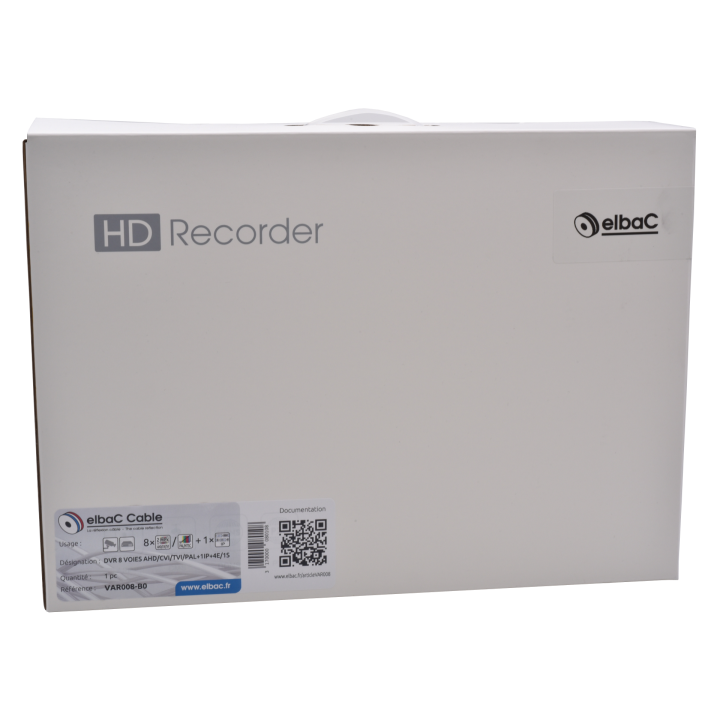 Dvr 8 Voies Ahd/Cvi/Tvi/Pal + 1 Ip+4E/1S 2Mpx ''Dd À Prévoir''